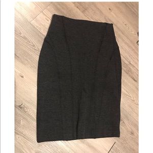 Nougat London Grey Midi Skirt